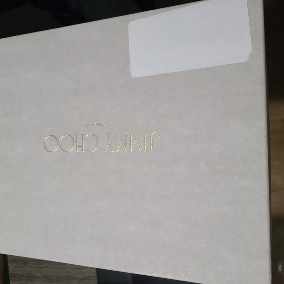 Brand NEW Silver Jimmy Choo Wedge Lace-Up Sandals - Picture 5 of 5